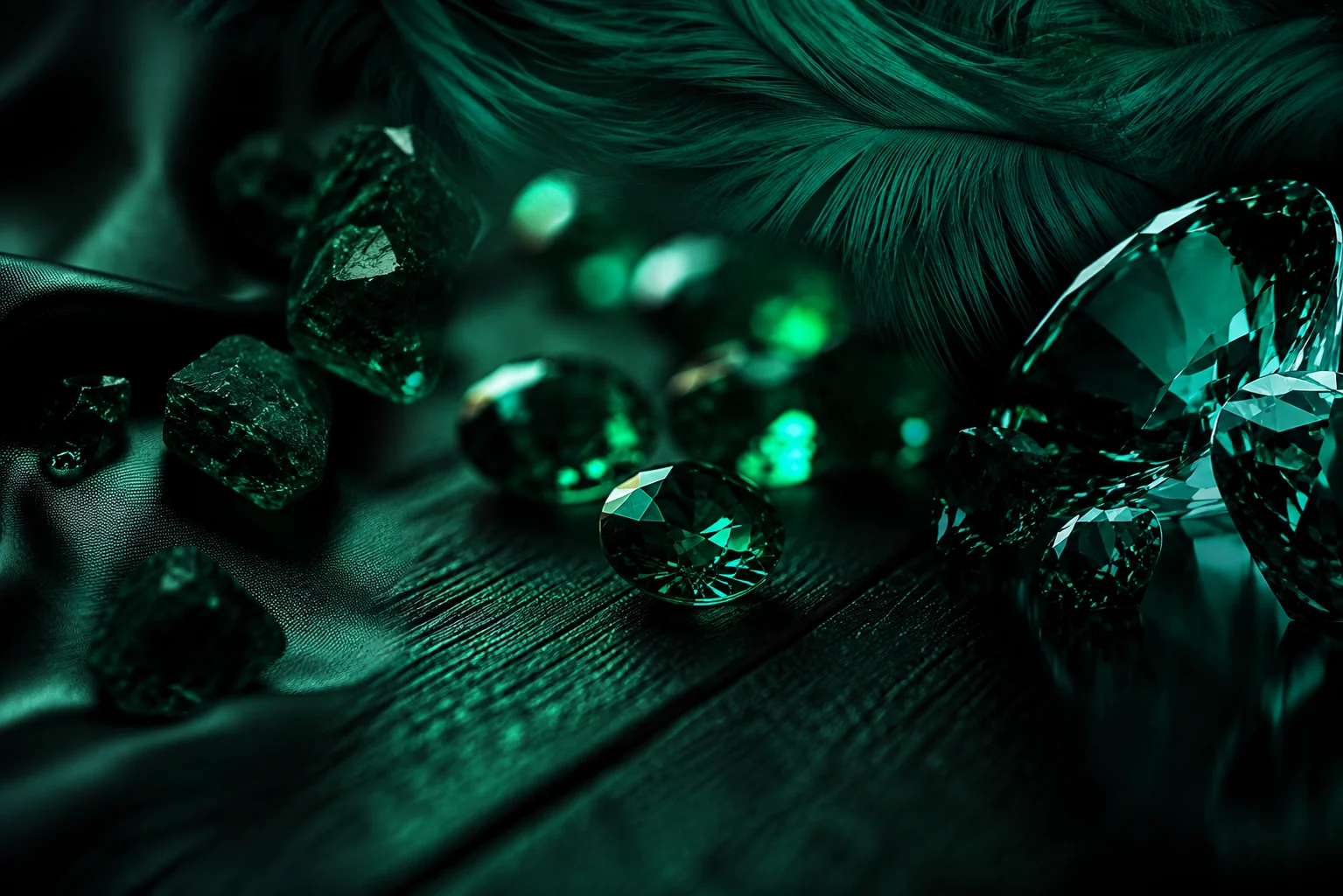 Emerald-toned crystal inspiration