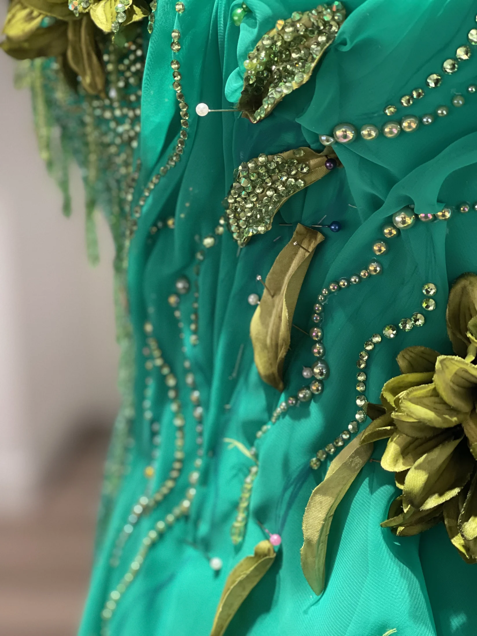 Summer's Farewell embellishment work